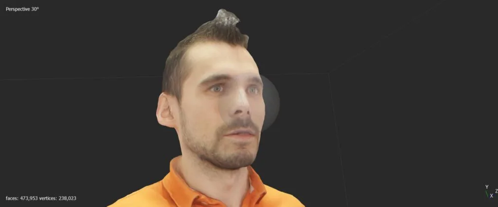 Together with timebusters.pl we used a special cage with around 80 DLSR cameras for 3d scanning of a human with photogrammetry.
