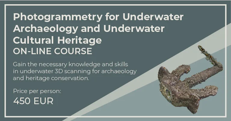 Photogrammetry for Underwater Archaeology and Underwater Cultural Heritage - on-line course. SEAmagination. Photogrammetry, Education, Documentation