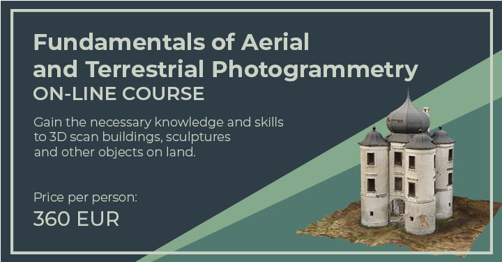 Photogrammetry course on-line. Fundamentals of Aerial and Terrestrial Photogrammetry - On-line Course